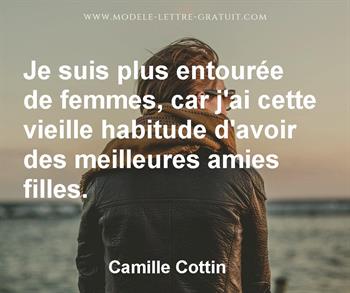 Citation de Camille Cottin
