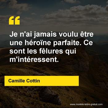 Citation Camille Cottin