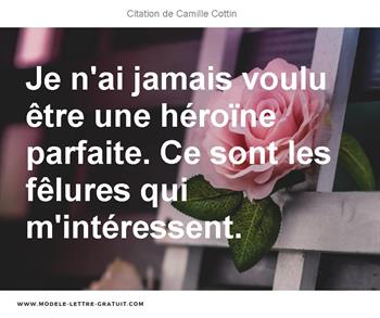 Citations Camille Cottin