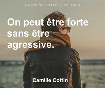 Citation de Camille Cottin