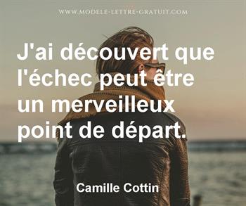 Citation de Camille Cottin
