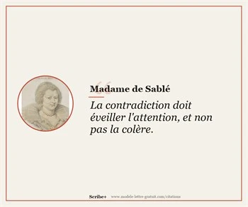 Citations Madame de Sablé