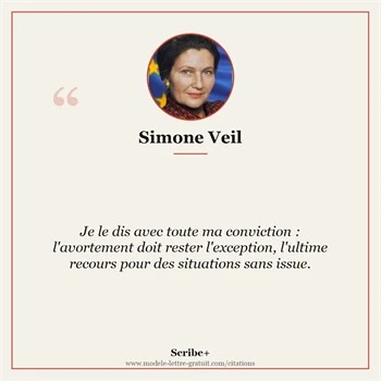 Citation Simone Veil