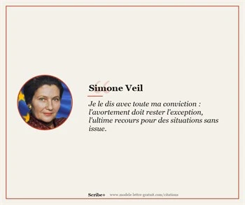 Citations Simone Veil