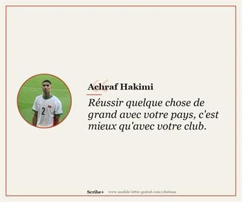 Citations Achraf Hakimi