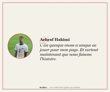 Citations Achraf Hakimi