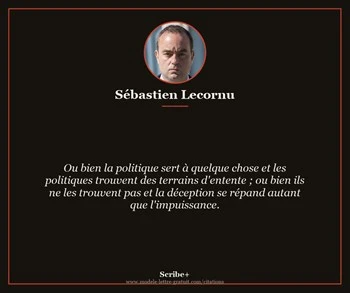 Citation de Sébastien Lecornu
