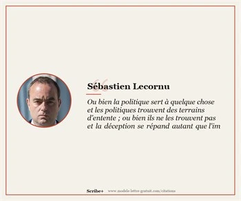 Citations Sébastien Lecornu
