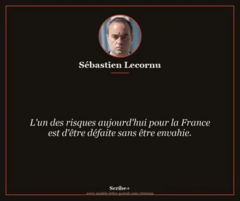 Citation de Sébastien Lecornu