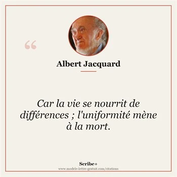 Citation Albert Jacquard
