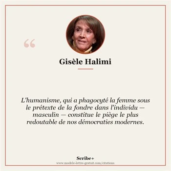 Citation Gisèle Halimi