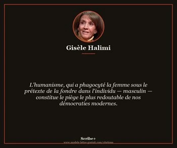 Citation de Gisèle Halimi