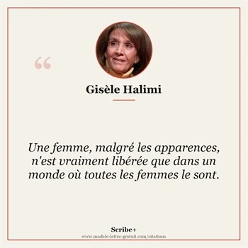 Citation Gisèle Halimi