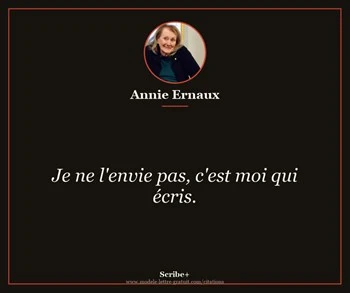 Citation de Annie Ernaux
