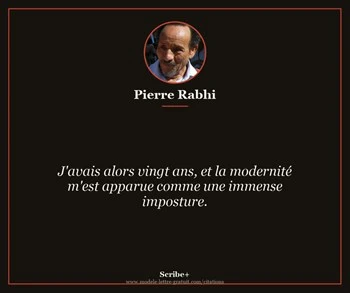 Citation de Pierre Rabhi