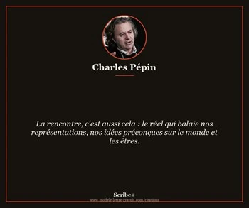 Citation de Charles Pépin