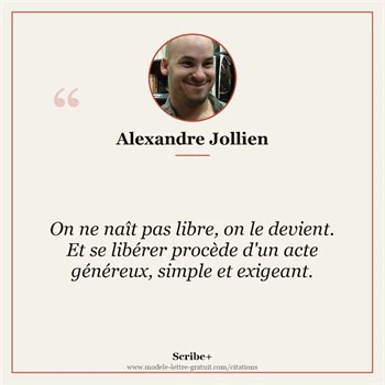 Citation Alexandre Jollien