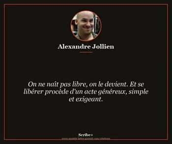 Citation de Alexandre Jollien