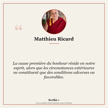 Citation Matthieu Ricard