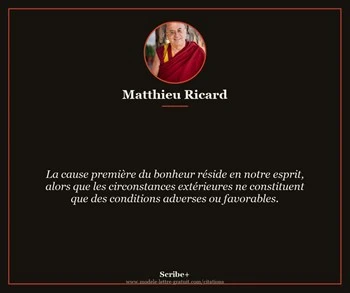Citation de Matthieu Ricard