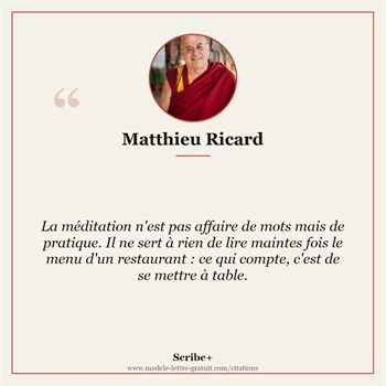 Citation Matthieu Ricard