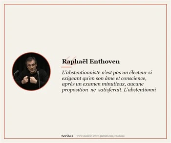 Citations Raphaël Enthoven