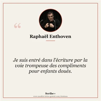 Citation Raphaël Enthoven