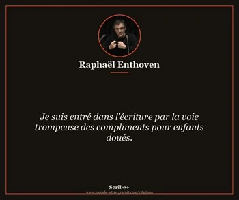 Citation de Raphaël Enthoven