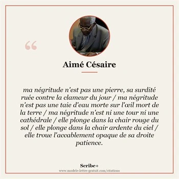 Citation Aimé Césaire