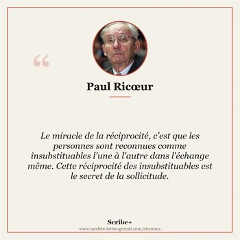 Citation Paul Ricœur
