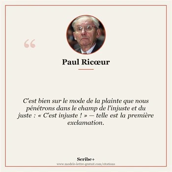 Citation Paul Ricœur