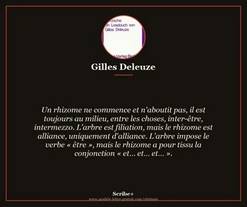 Citation de Gilles Deleuze