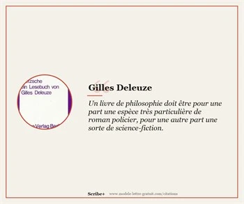 Citations Gilles Deleuze