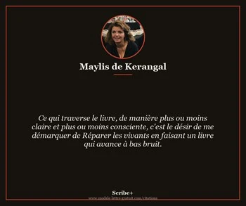 Citation de Maylis de Kerangal