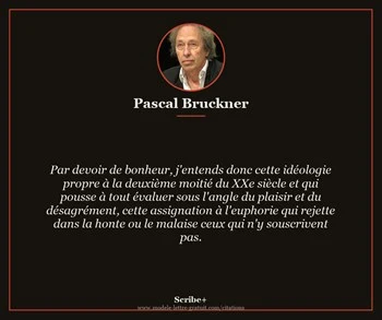 Citation de Pascal Bruckner
