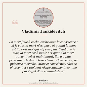Citation Vladimir Jankélévitch