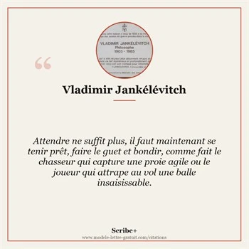 Citation Vladimir Jankélévitch