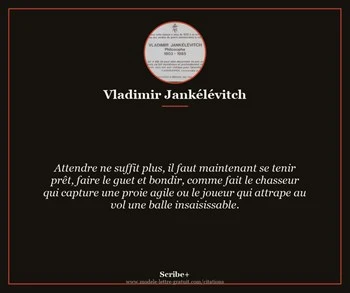 Citation de Vladimir Jankélévitch