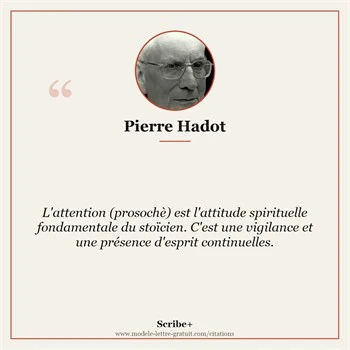 Citation Pierre Hadot
