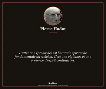 Citation de Pierre Hadot