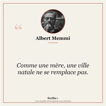 Citation Albert Memmi