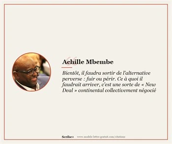 Citations Achille Mbembe