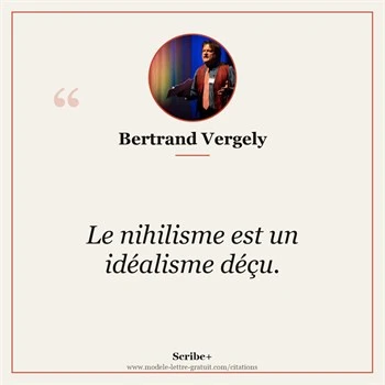 Citation Bertrand Vergely