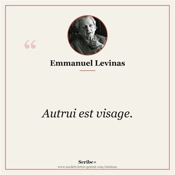 Citation Emmanuel Levinas