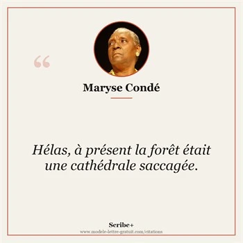 Citation Maryse Condé
