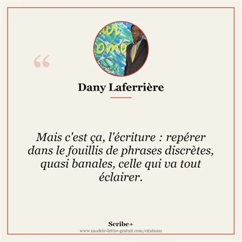 Citation Dany Laferrière