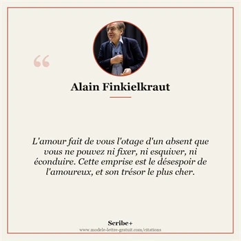Citation Alain Finkielkraut