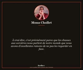 Citation de Mona Chollet
