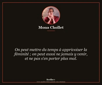 Citation de Mona Chollet
