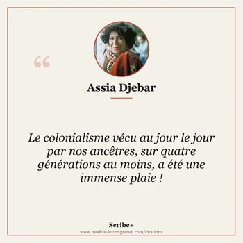 Citation Assia Djebar
